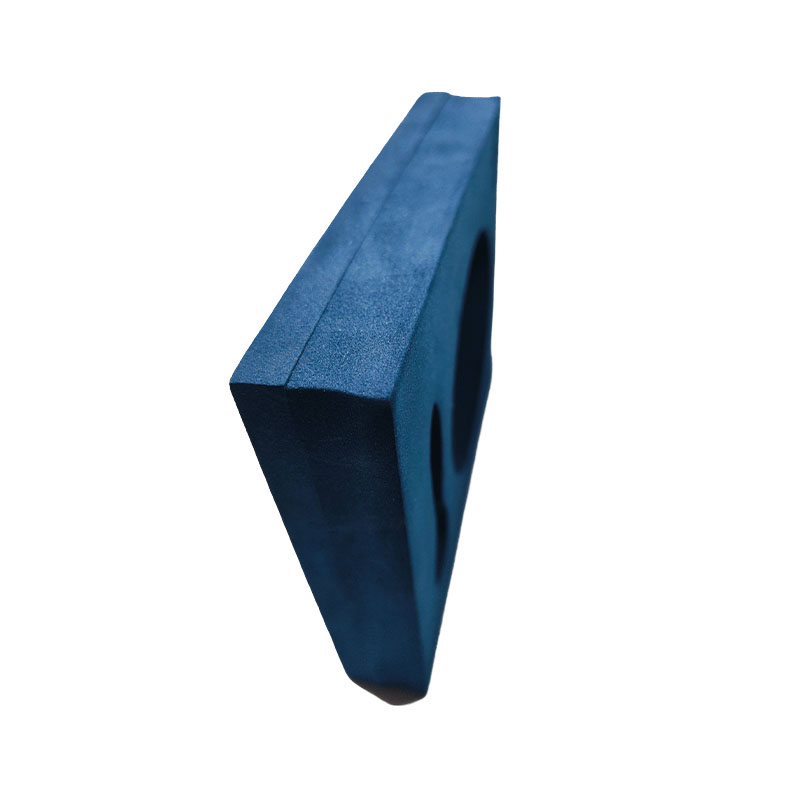 EVA Foam Source Factory Supplies Dark Blue Foam Lined Cosmetic Inner Box High Density Shockproof Packaging Foam