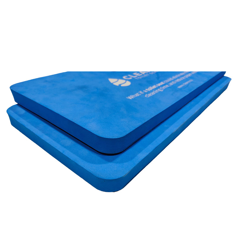 Source Factory Supplies EVA Foam Small Kneeling Pad Black And Blue Foam High Elastic Shockproof Printed Foam